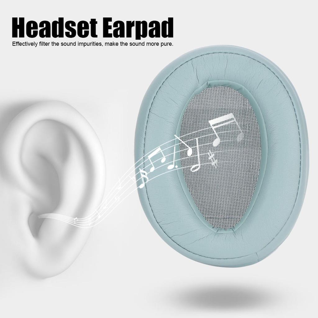 1 Pair Portable Protein Earphone Headset Replacement Earpads Accessory for   MDR-100AAP 100A