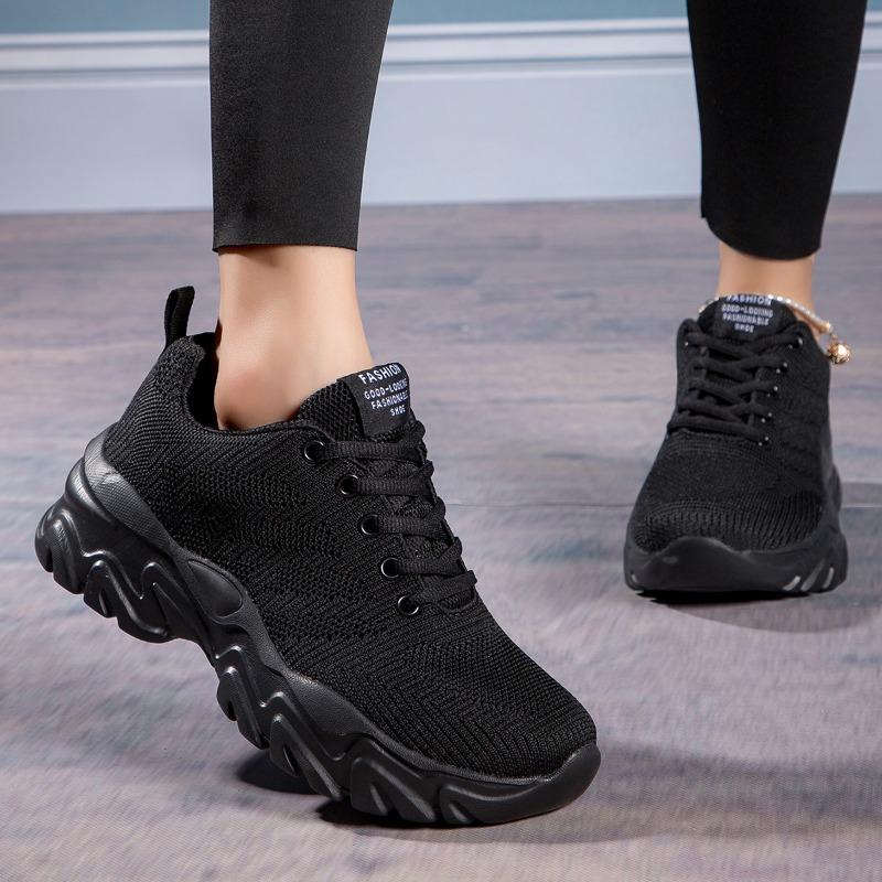 Women's Chunky Shoes Casual Sports Shoes Thick Bottom Platform Sneakers
