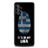 Phone Case for Samsung Galaxy A13 A15 A17 A07 A21S A22 A23 A25 A31 A73 A32 A52 A52S A41 5G Soft TPU Shell Greece Greek Flag Bags