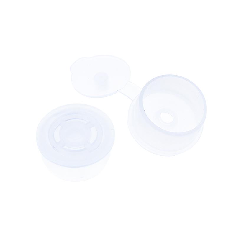 20 Pcs 24-Tooth Diameter Plastic Bottle Cap Replacement Flap Cover For Lotion/Toner Bottle Cosmetic Bottle Cap Accessories
