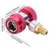 Quick Coupler Adapter Adjustable Portable Easy To Install Accessories Replacement