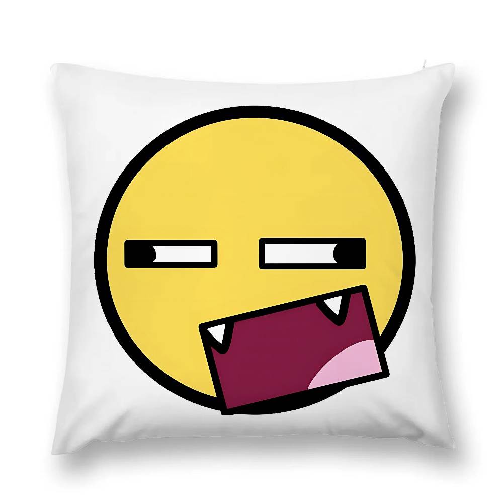 Lustiger E-Epic Face Kissenbezug Kissen zum Beziehen Heimdekoartikel Wohnzimmerdekoration Kissenbezüge