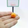 1 Set 1: 12 Dollhouse Basketball Stand Simulation Mini Sports Equipment Model Toy Doll House Scene Accessories