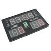 11 Position Basketball Scoreboard Battery Powered LED Digital Scoreboard for Multisports   Black