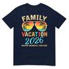 Family Vacation 2026 Beach Matching Summer Vacation 2026 Tshirt