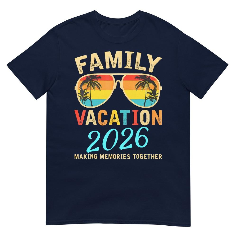 Family Vacation 2026 Beach Matching Summer Vacation 2026 Tshirt S