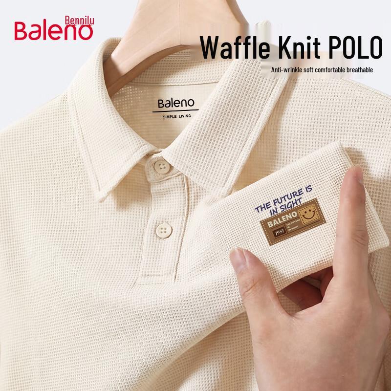 Baleno Men s Summer Waffle Polo Shirt XL