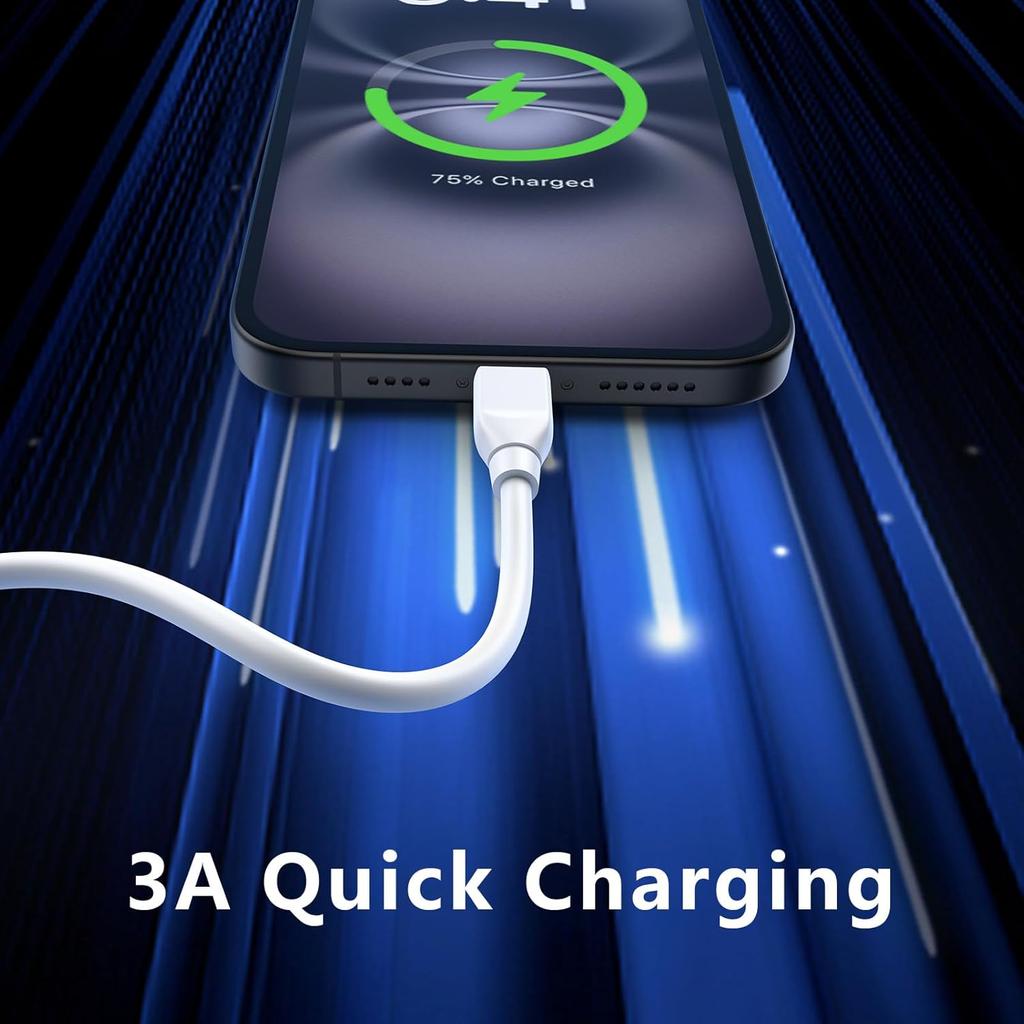 Samsung Galaxy S25 Ultra Edge Cable 60W 1ft Short USB C Fast Charging Cord for Galaxy S25 S24 S23 S22 S21 S20 S10 Ultra A17 A16 A15 A14 A13 A54