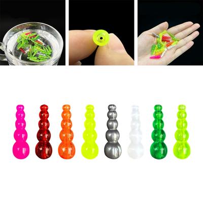 50x Stacked Fishing Bead Set Parts Fishing Bead Set for Trout Zander