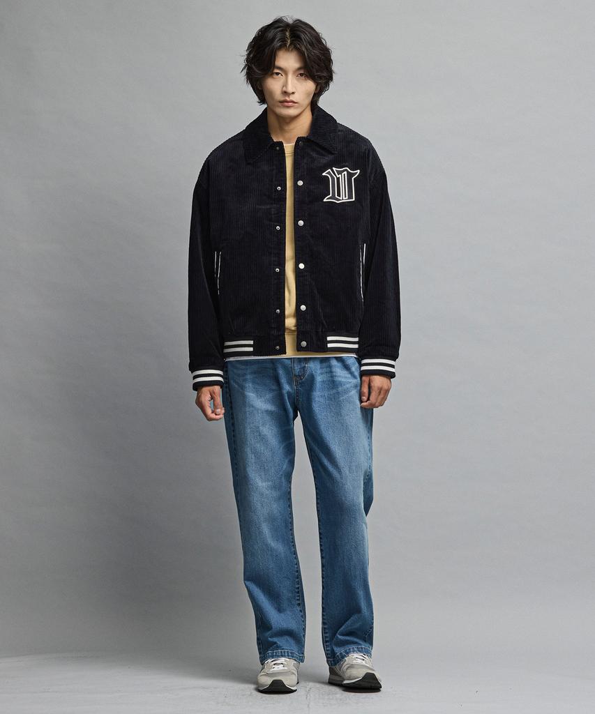 STCO Diems Corduroy Varsity Jumper_Navy (Oversized)_Djpvc61Osn