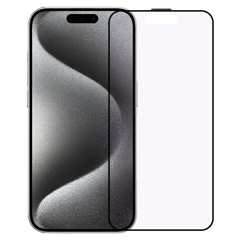 

RURIHAI For iPhone 15 Pro Matte Screen Protector Anti Purple Light High Aluminium-Silicon Glass Film As Shown A