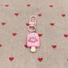 Cute Cartoon Ice Cream Keychain Pendant: Funny Bag Accessory & Gift for Students and Couples