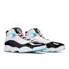 Air Jordan 6 Rings 'South Beach' (Unisex) Scarpe da Basket Vintage Bianche / Rosa Iper-Azzurro Fury-Nero CK0017 100