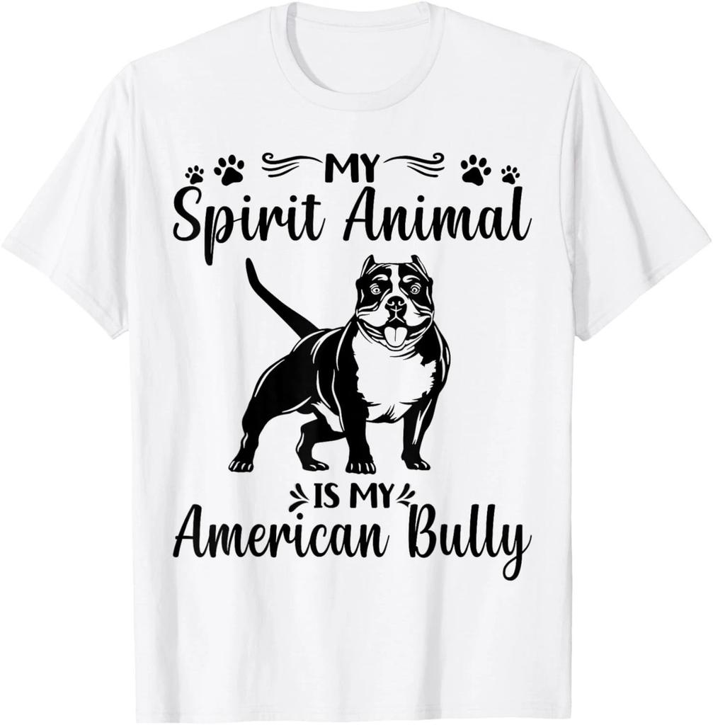 Bully XL Pitbull Mom My Spirit Animal Is My American Bully Gift Unisex T-Shirt