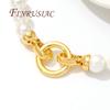 18K Gold Plated Fasteners For Clasps Connectors For Jewelry DIY Bracelets Making Accessories Necklace Clasp Findings