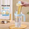 Nu Feng Large Capacity Straw Cup with Tea Compartment