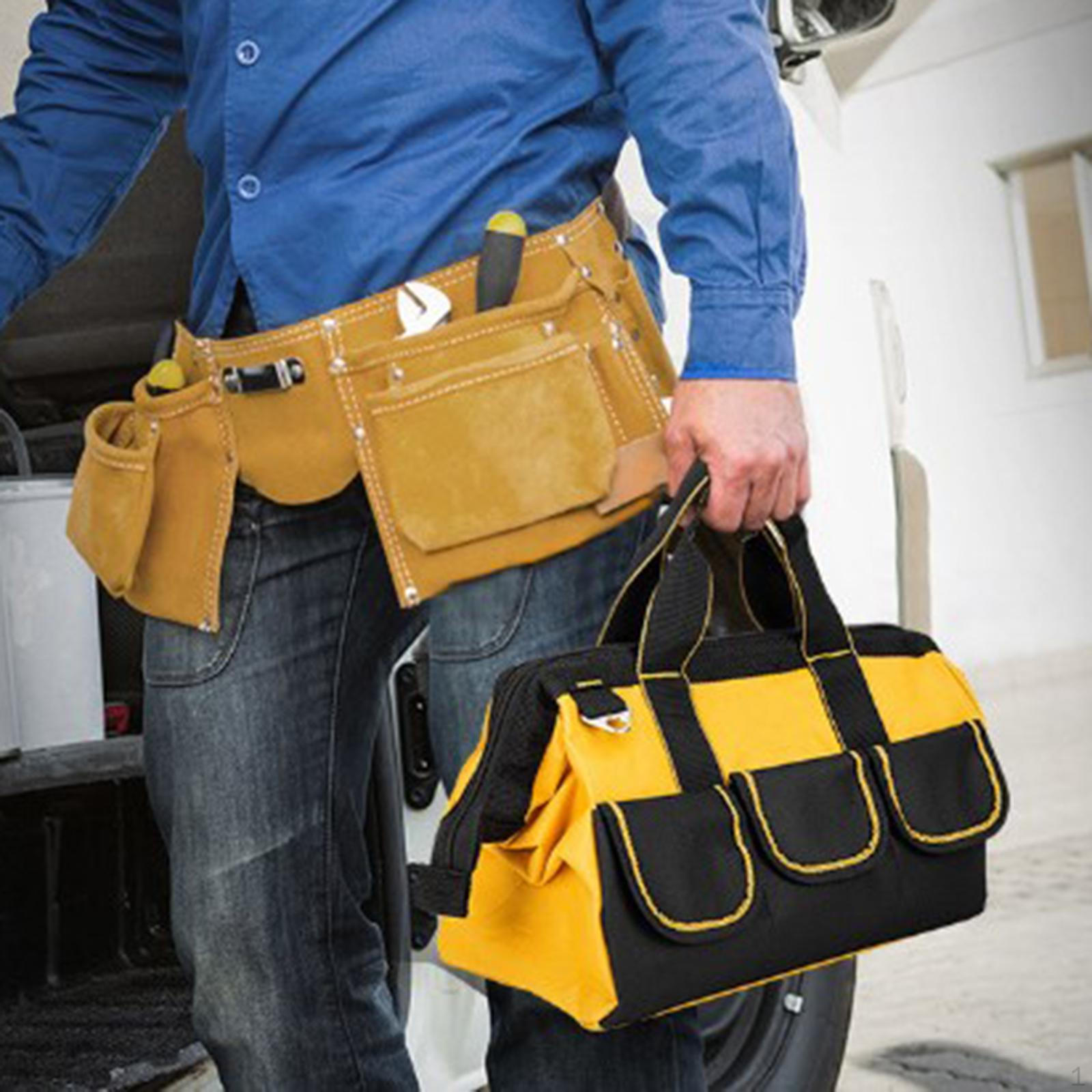 

Прочный держатель инструментов с просторными отделениями для мастеров With Strap