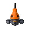 UPVC Double Union Industrial Safety Valve, Acid & Alkali Resistant, Socket Type, Back Pressure Switch