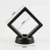 10PCS Jewelry Storage Box 3D Packaging Case Gemstone Floating Frame Membrane Ring Coin Display Case Necklace Display Holder