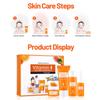 Travel Skin Care Set, Hyaluronic Set, Cleansing And Moisturizing Facial Care Set, Brightening Skin Tone 4pcs(30ml+30ml+10ml+15g)