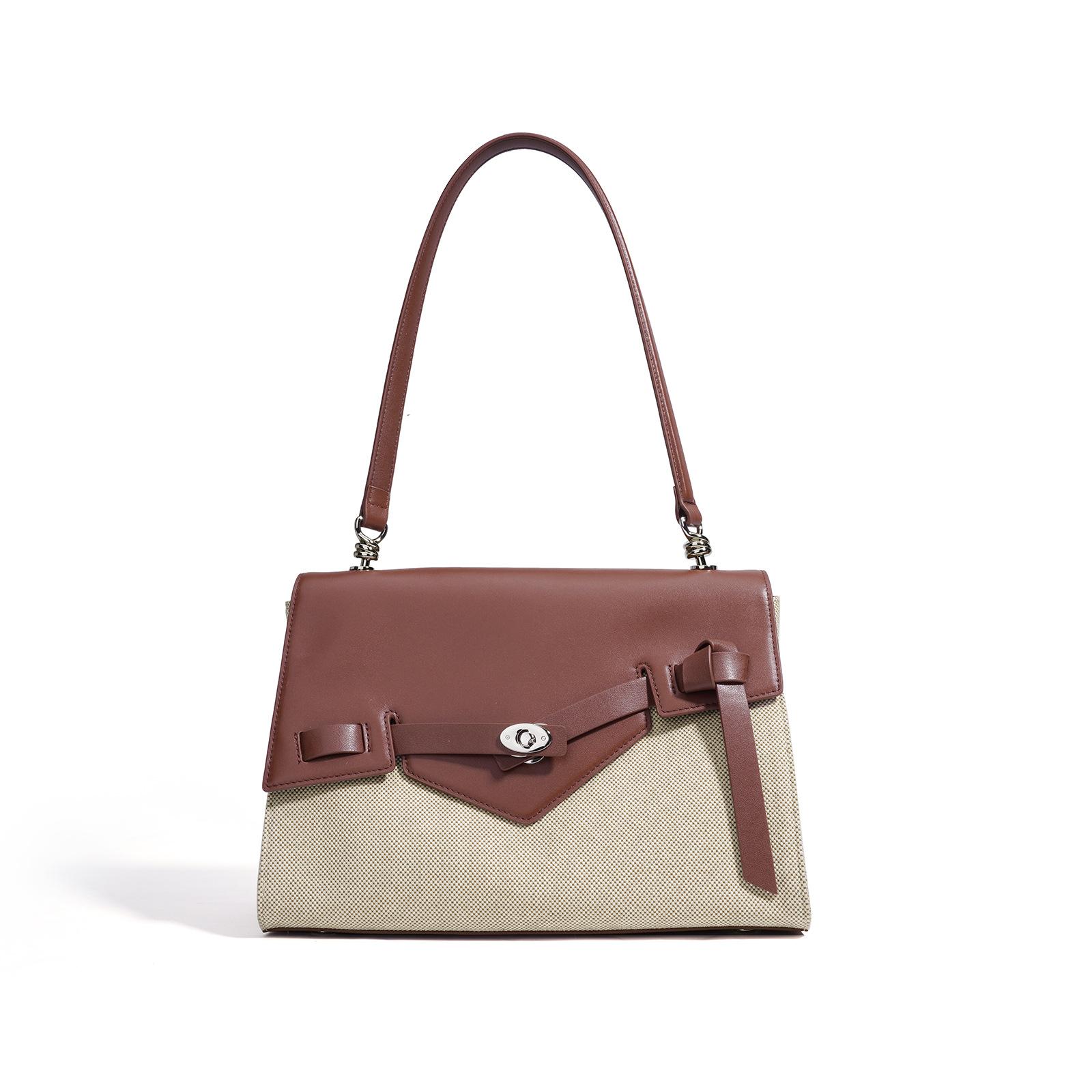 

Весна и лето 2025 новая повседневная наплечная сумка универсальная модная квадратная сумка нишевый дизайн нерегулярная сумка-мессенджер с откидным клапаном