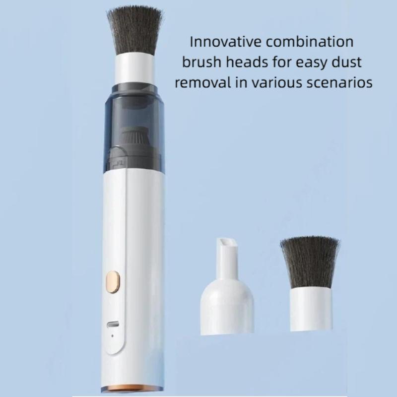 1 Set Portable Mini Handheld Vacuum Cleaner 3 In 1 Suction Blow Water Absorption For Car Desktop Coffee Powder Cleaning