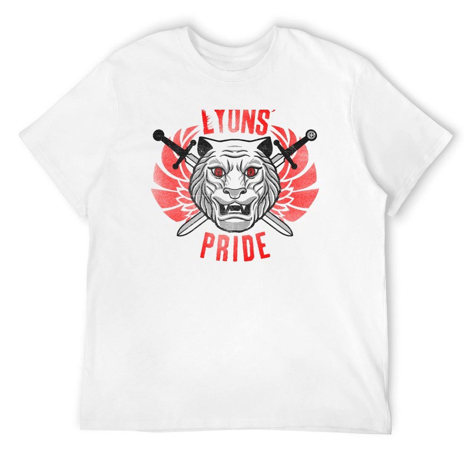 Футболка Lyons Pride пот Блузка тяжелые футболки для мужчин S