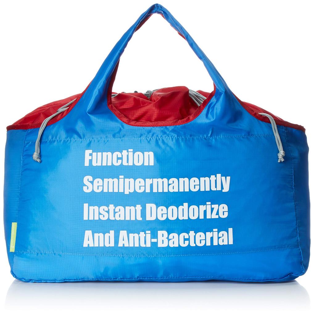 Eco Bag with Deodorizing Instant Deodorizing and Shopping Cart Blue [Dr. Melcare] Function, Antibacterial, Tote, MSB-0002,
