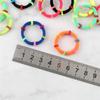 50/100PCS/Set Kids Colorful Hair Bands Fluorescent Colors Girls Cute Elastic Headband Children Hair Rope Hair Accessories Holder