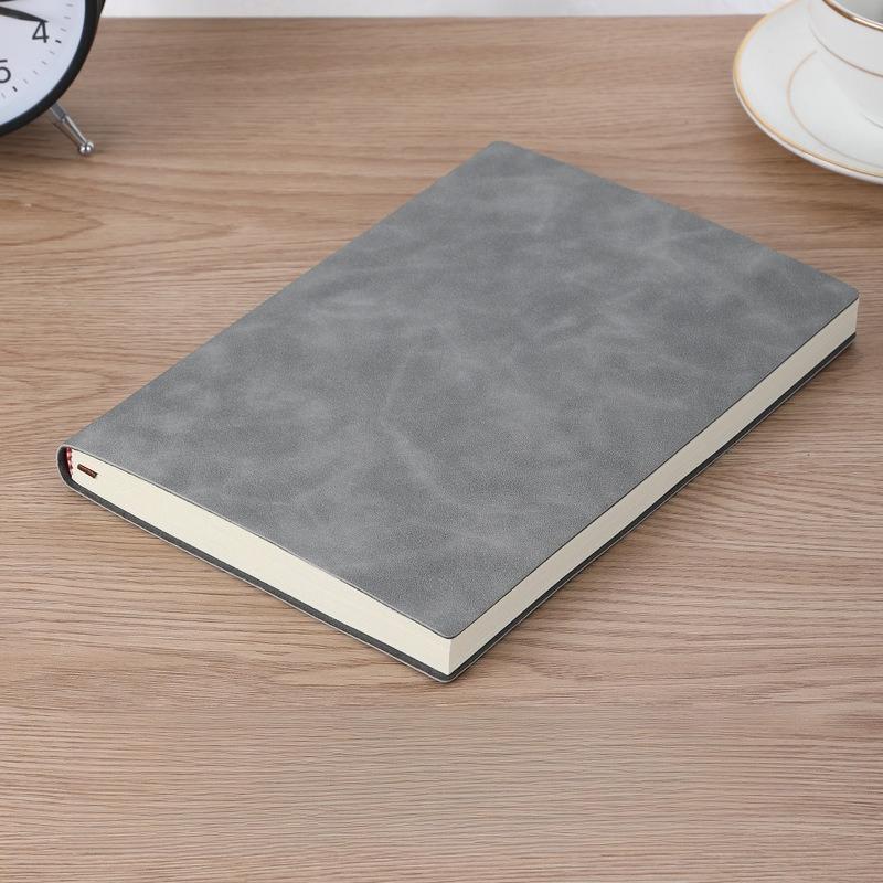 7 Colors A5 Ultra-thick Soft Leather Synthetic Notebook for Office/business/study Waterproof and Wear-resistant Notebook
