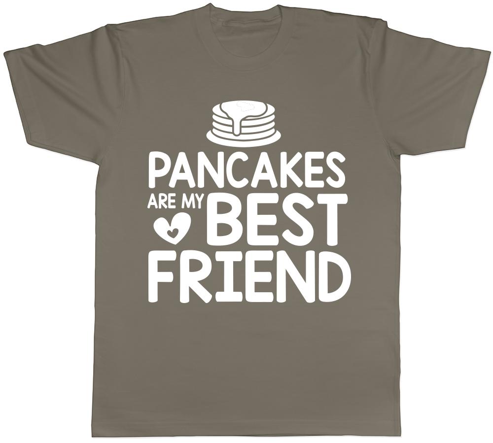 Pancakes are my Best Friend Unisexs Unisexs Ladies TShirt Tee