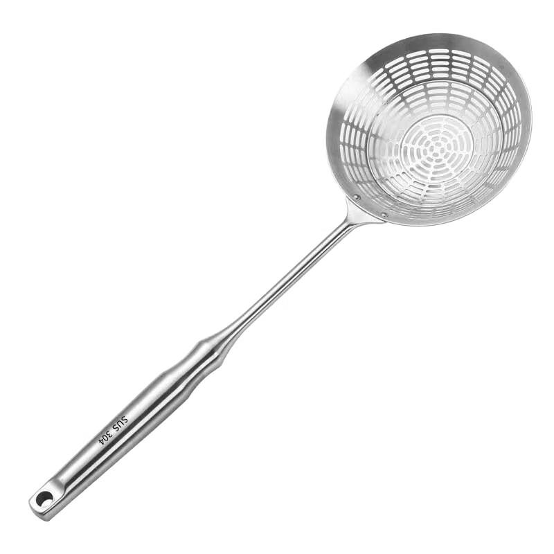 Wutuo Stainless Steel Long Handle Skimmer Spoon