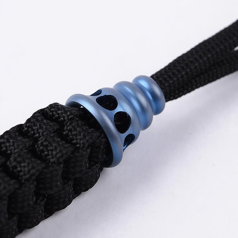 EDC Titanium Alloy TC4 Knife Lanyard: 4 Style Pendant Paracord Accessory