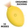 Lemon Clitoral Suction Vibrator - G-spot Massager with Licking and Sucking Functions