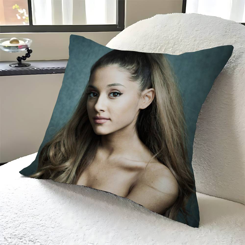 

Звезда А-Ариана Г-Гранде Наволочка для подушки Чехол для подушки Обивка Диван Декоративная подушка Домашний декор Наволочка 12x12Inch