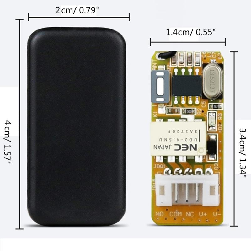 Kabelloses Fernschalter-Modul für kleine Schreibtischlampen, Router, Kameras Starke Störfestigkeit