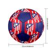 Pallone da Calcio Indoor Logo Atletico Madrid Colorato Per Tutte le Età Misura 5 Cucito a Macchina PVC Pronto per la Competizione Resistente Alta Rimbalzabilità
