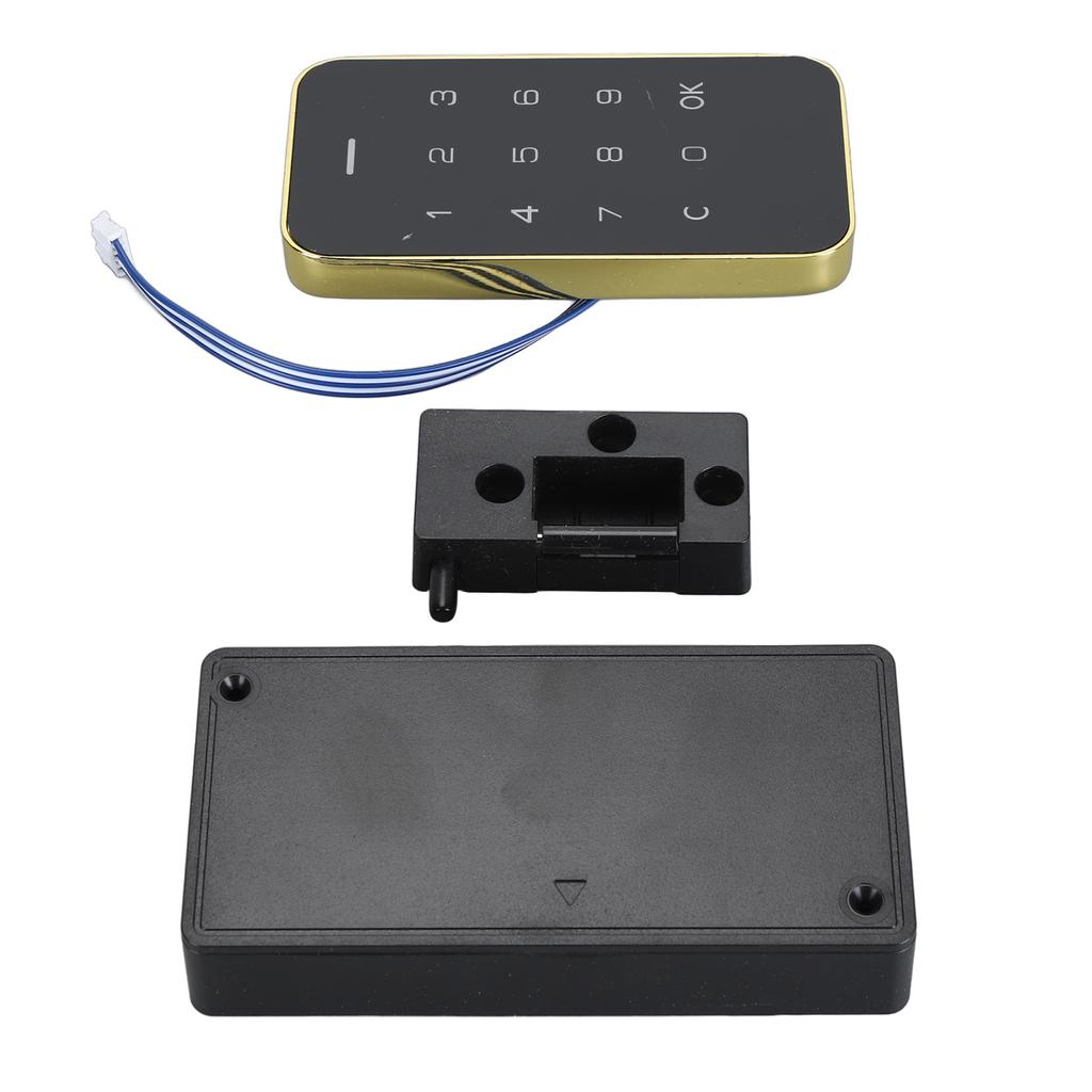 Digitales elektronisches Zahlenschloss Sicheres Touchscreen-Passwortschloss für Schrank Briefkasten Akte Sauna