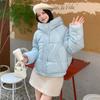 Down cotton clothes women's short and wide winter fashion warm short small thickened high-end foreign style jacket