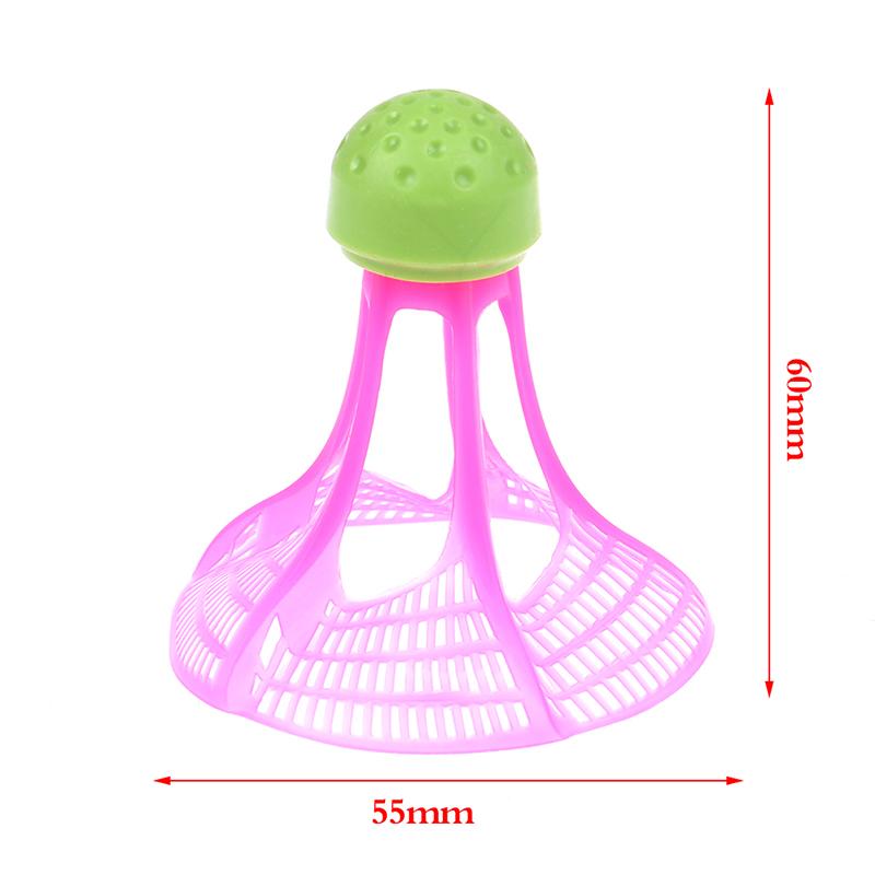 3 ks Větruodolný Nylonový Badminton Venkovní Proti Větru Míček Plastové Míčky Nylonový Košíček Stabilní Odpor Sportovní Tréninkové Míčky