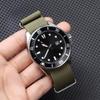 Nylon Watch Strap Replacement Breathable 18/20/22MM Women Men Braided Watch Wristband with Metal Pin Buckle Watch Accessories