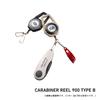 DAIWA Carabiner Reel 900 TYPE B Black/Gray