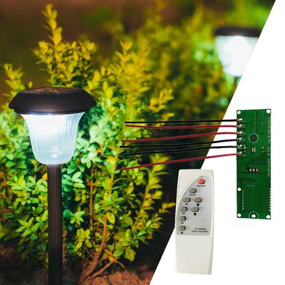 3.2V 3.7V Solar LED Driver Controller Board Microwave Radar Human Body Induction Solar Street Light Driver Board +Remote