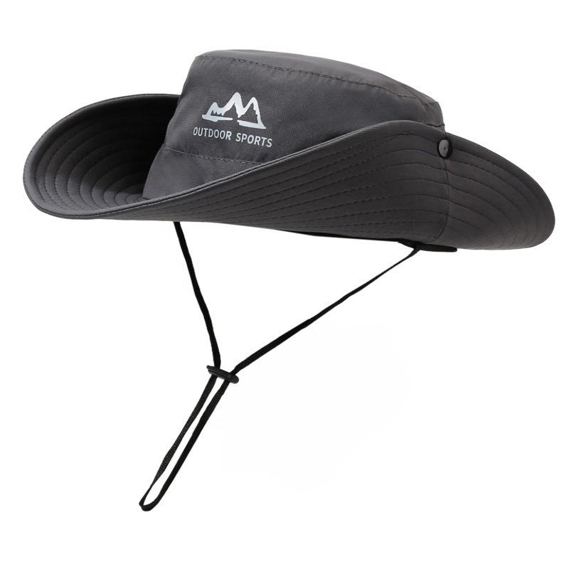 Summer Outdoor Sun Hat Men and Women Mountaineering Fishing Sun Protection Hat Bucket Hat Fashion Big Brim UV Protection Sun Hat