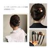 Elegant Beaded Hair Comb Set (2-Pack) - Retro & Graceful Updo Hair Stick for Women, Perfect for Formal & Casual Occasions, Weddings, Parties, and