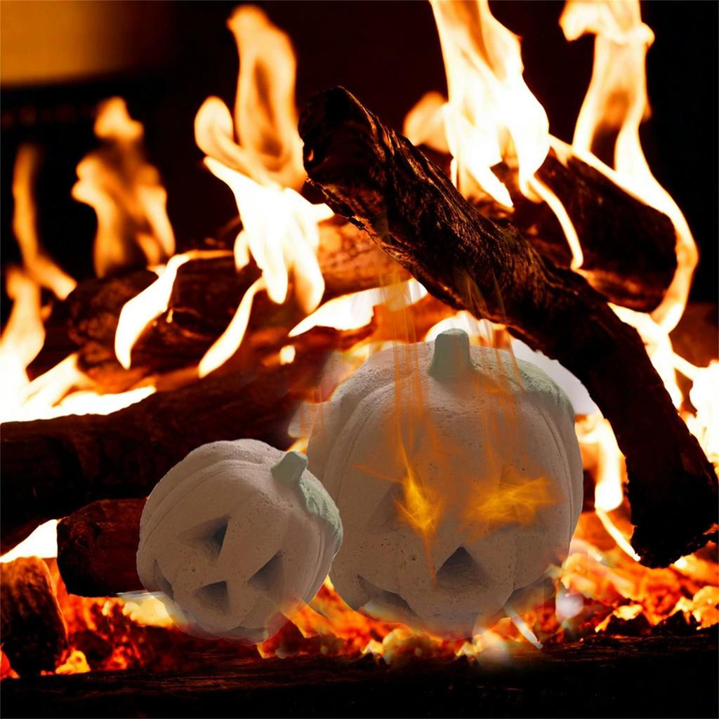 Requisiten für Halloween-Partydekorationen, Keramikhandwerk, Öfen, Keramik-Feuerball-Dekorationen