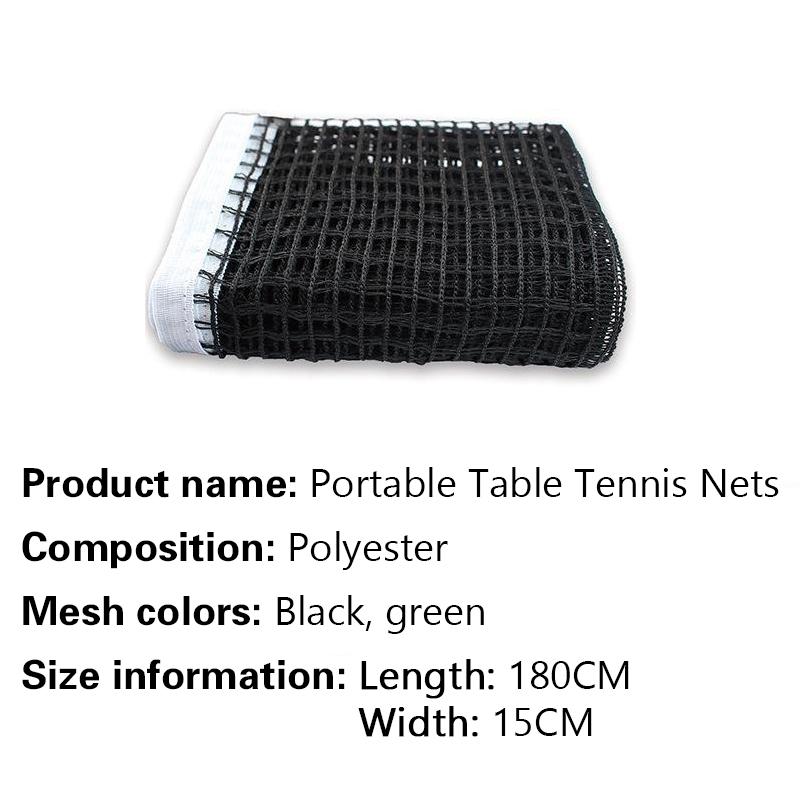 Thickened Table Tennis Net with Rack - Blocking Net for Table Tennis Games Sports Equipment for Fitness And Outdoor