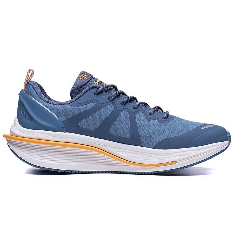 Li Ning Wu Shi 5S 2.0 Shock Absorption Non-Slip Wear-Resistant Rebound Low-Top Running Shoes Men Running Shoes Blue ARSS045-2