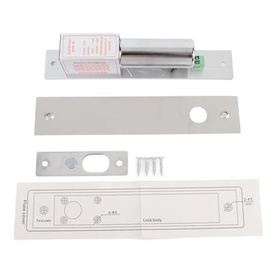 12V Electric Drop Bolt Lock Aluminum Stainless Steel Magnetic Self Locking Induction Electric Deadbolt Lock for Door