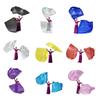 2Pcs Praise Dance Flags Semicircle Angel Wing Flags Praise Dance Worship Flags with Scalable Rod for Dance Church